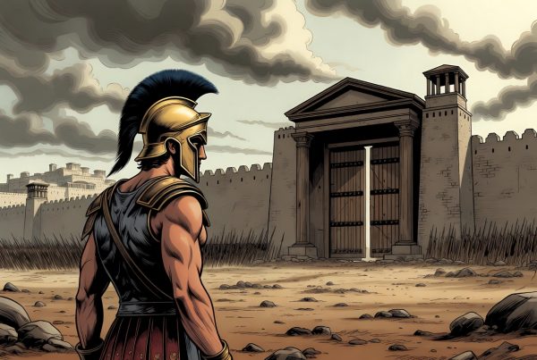 Ахил пред портите на Троя