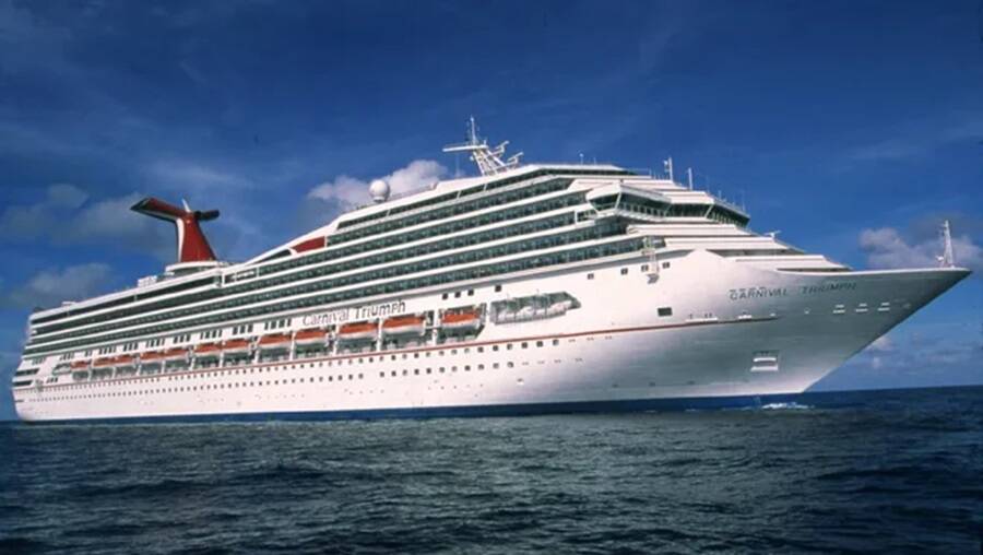 Carnival Triumph в Мексиканския залив